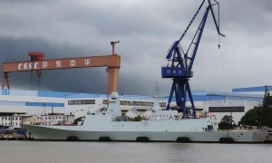 中国054B护卫舰“慢工出细活”，法国“陀螺”雷达为何转不停？
